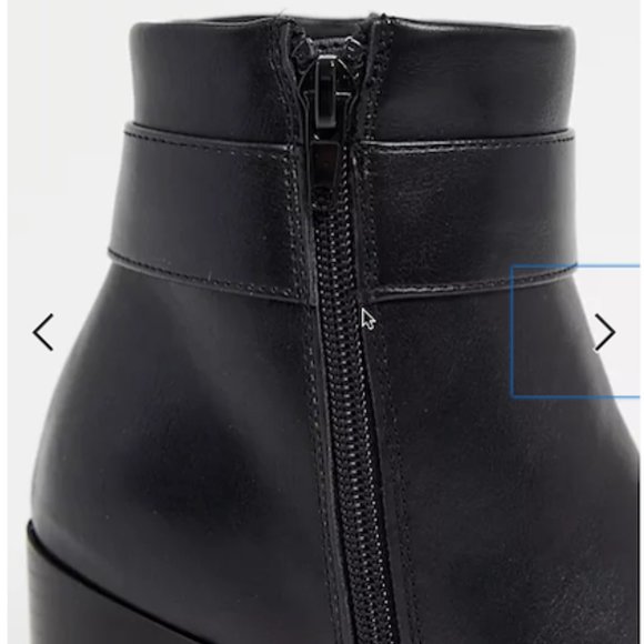 ASOS DESIGN Retreat heeled ankle boots in black - Picture 4 of 4
